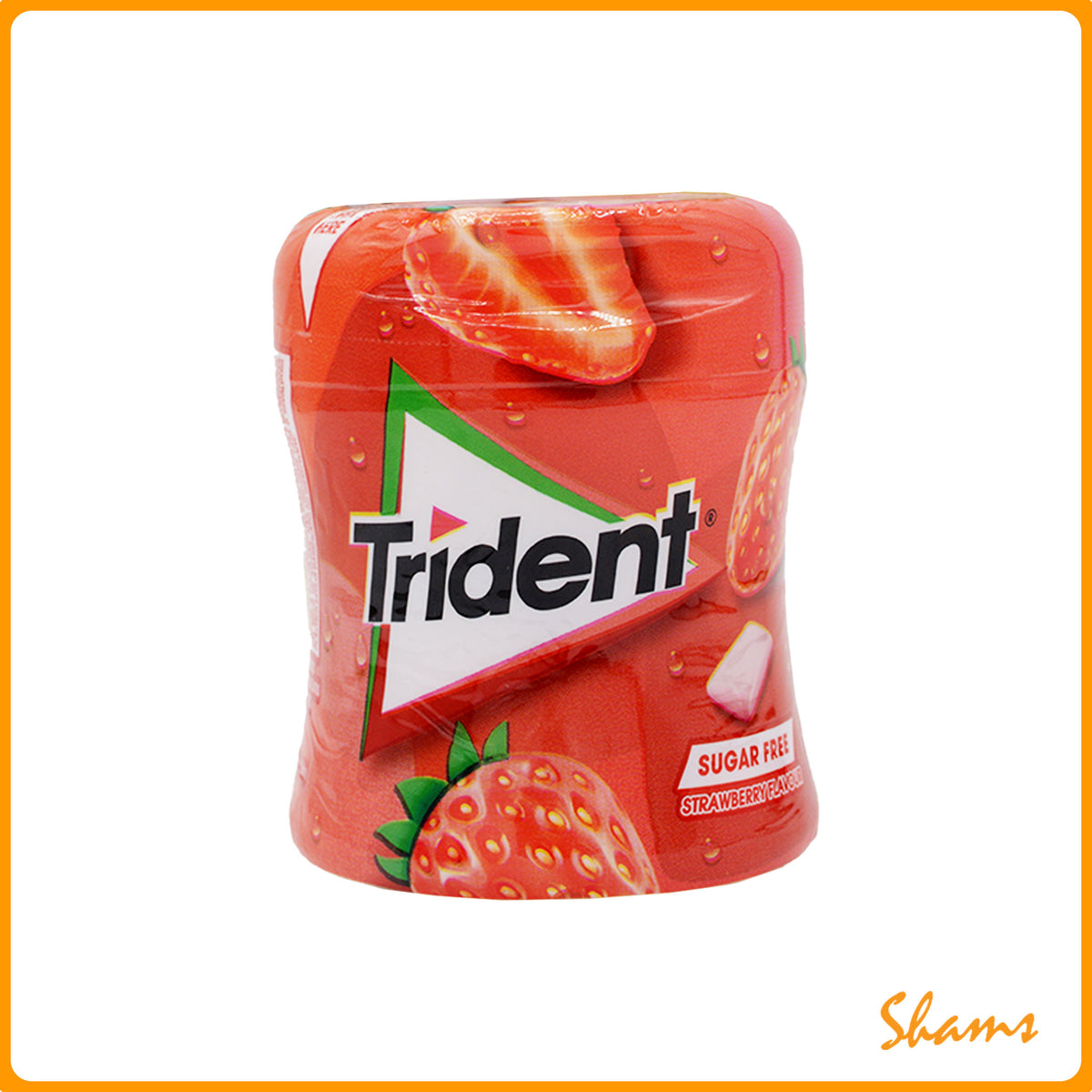 Trident Gum Bottle Strawberry 82.6g