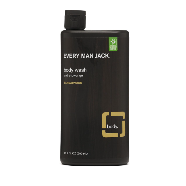 Every Man Jack Body Wash Sandalwood 500ml