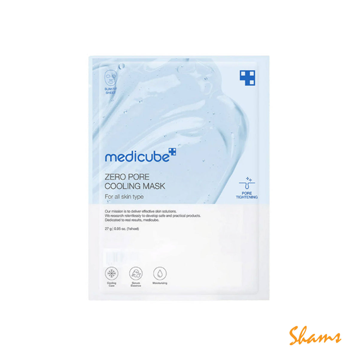 Medicube Zero Pore Cooling Mask 27g