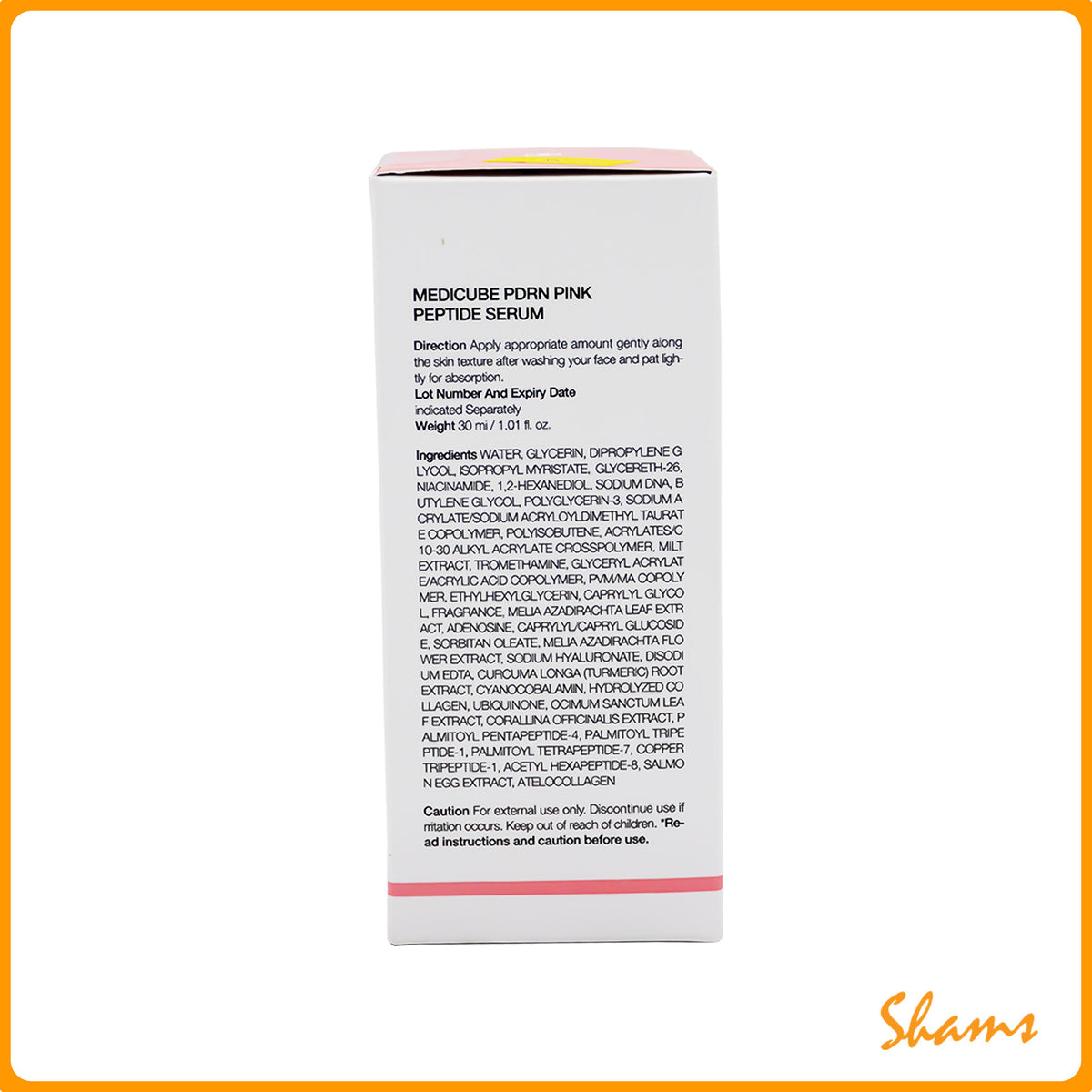 Medicube PDRN Pink Peptide Serum 30ml