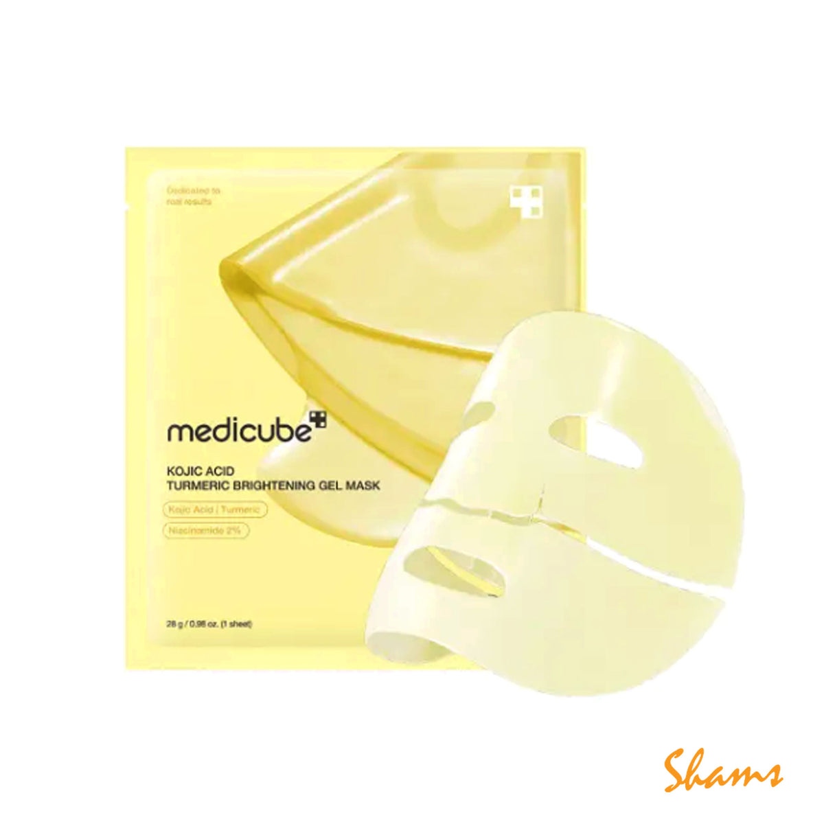Medicube Kojic Acid Turmeric Brightening Gel Mask 28g