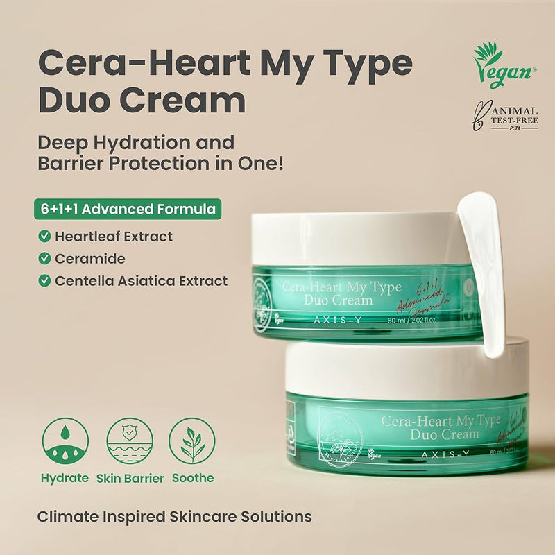 AXIS-Y Cera-Heat My Type Duo Cream 60ml
