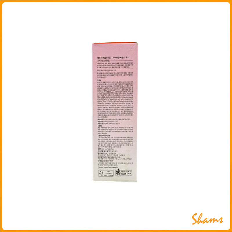 Anua Peach 77 Niacin Essence Toner 250ml