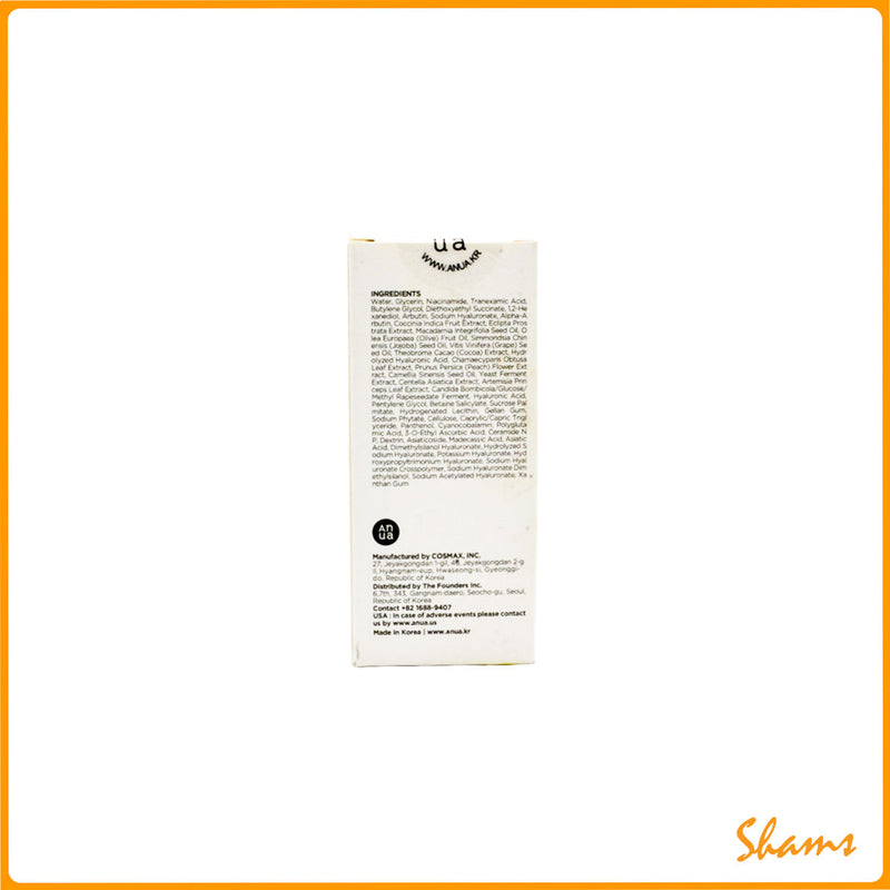 Anua Niacinamide 10% + TXA 4% Dark Spot Correcting Serum 30ml