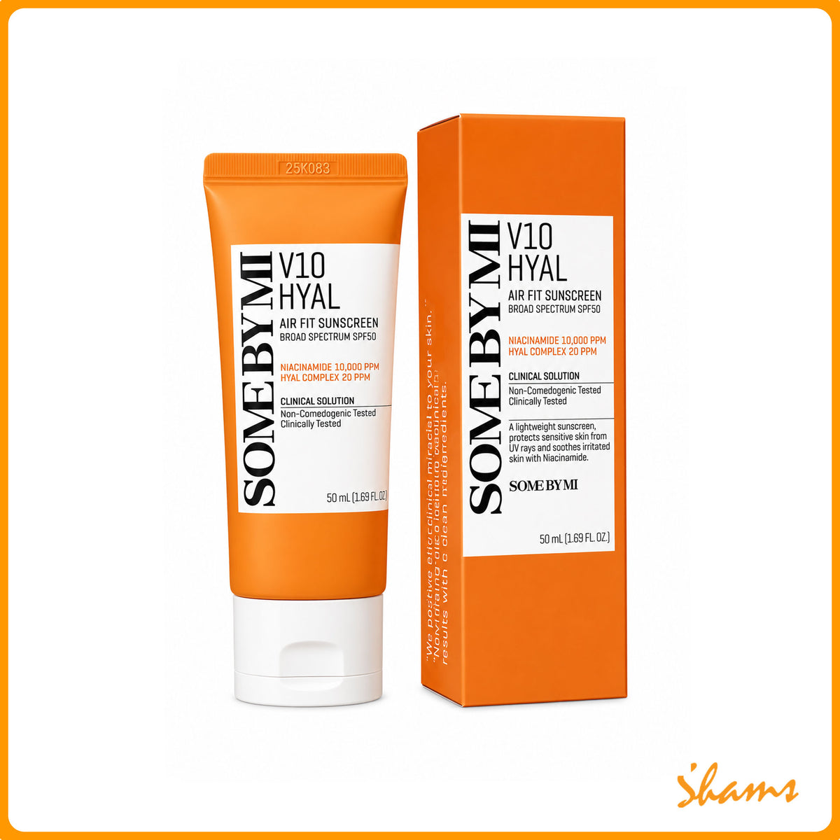Some By Mi V10 Hyal Air Fit Sunscreen SPF50 50ml