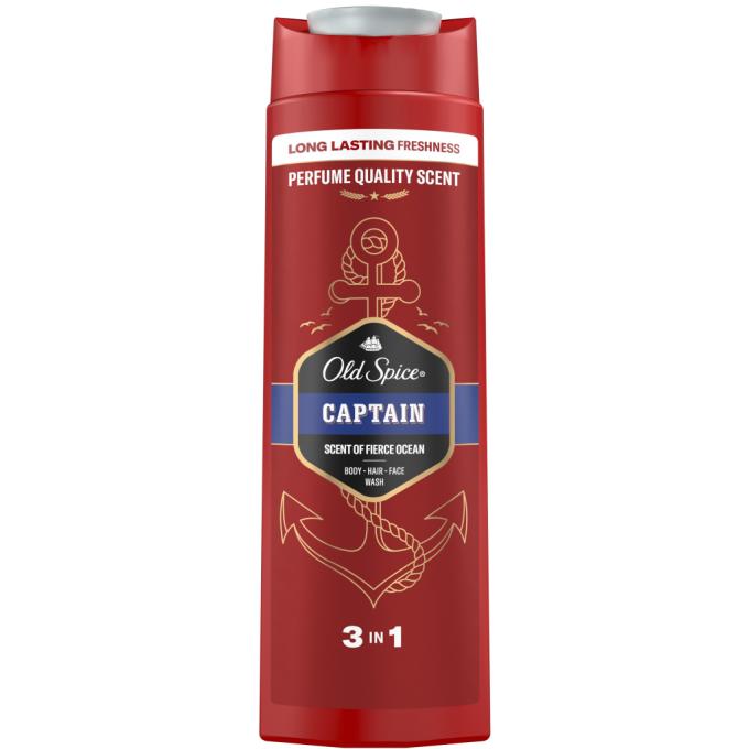 Old Spice Captain 3In1 Shower Gel 400ml