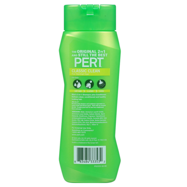 Pert Plus Complete 2In1 Shampoo 400ml