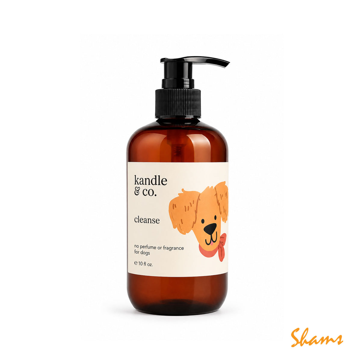 The Kandle &Co. Cleanse Rinse Off Shampoo For Dogs 10 fl oz.