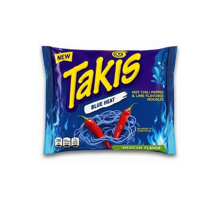 Takis Blue Heat Hot Chili Piquant Noodles 140g