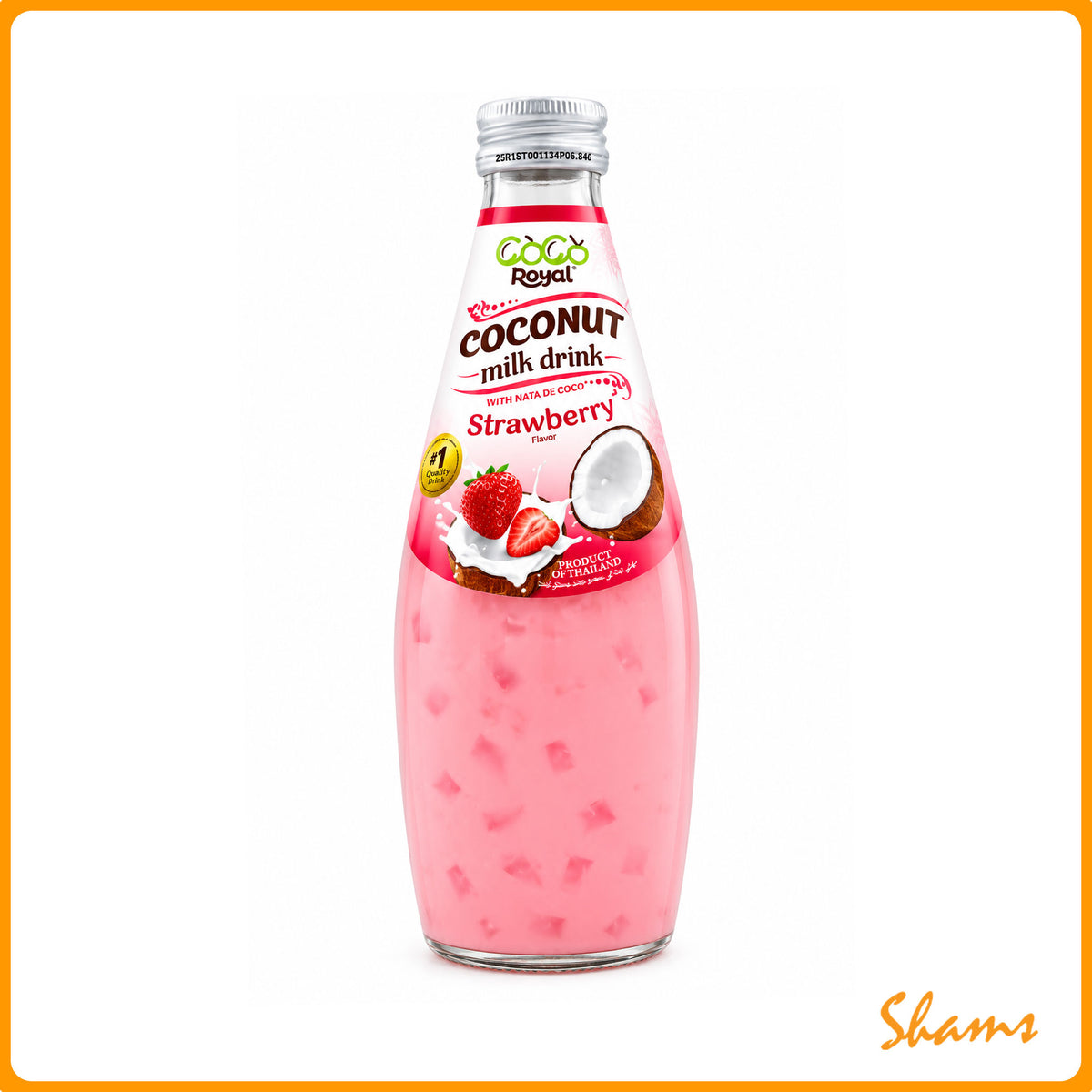 Coco Royal Coconut Strawberry Drink 290ml