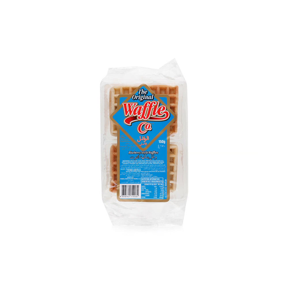 The Original Blueberry Style Waffles 200g - Shams Shopping Centre The Original  