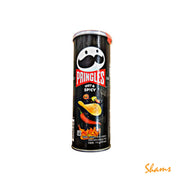 Pringles Hot & Spicy Potato Chips 110g