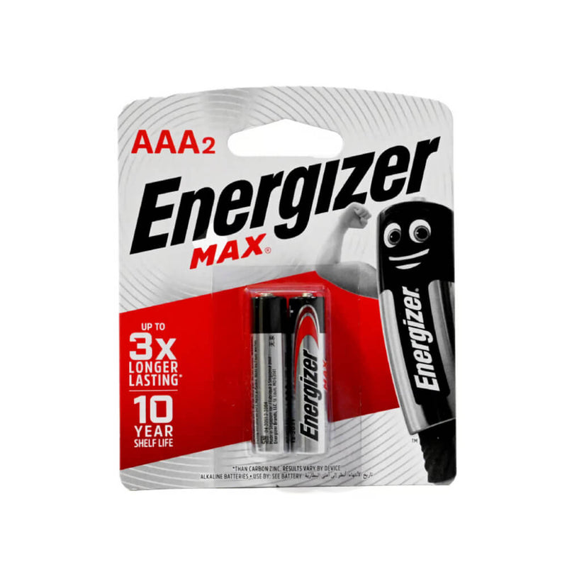 Energizar Max ALK AAA BP2 - Shams Shopping Centre Energizer  