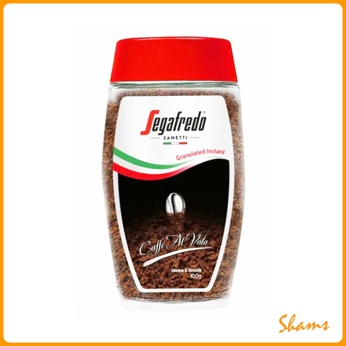 Segafredo Granulated Instant Intense& Smooth100g