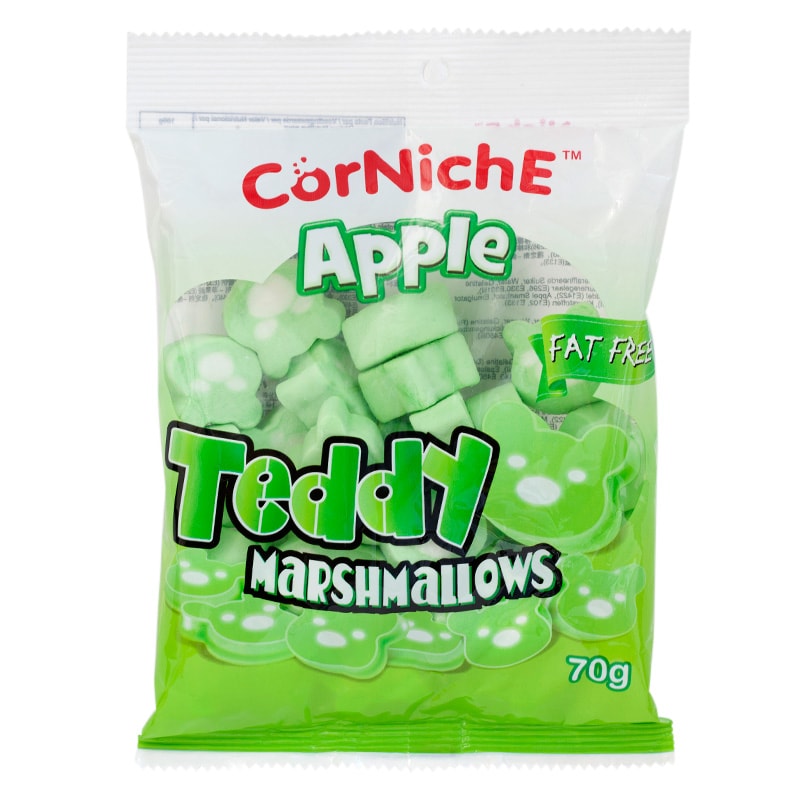 CorNiche Teddy Apple Fat Free Marshmallows 70g