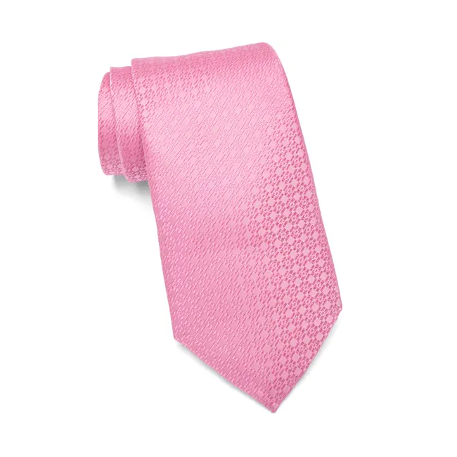 Ted Baker Murray Pink Silk Blend Tie (SIU)