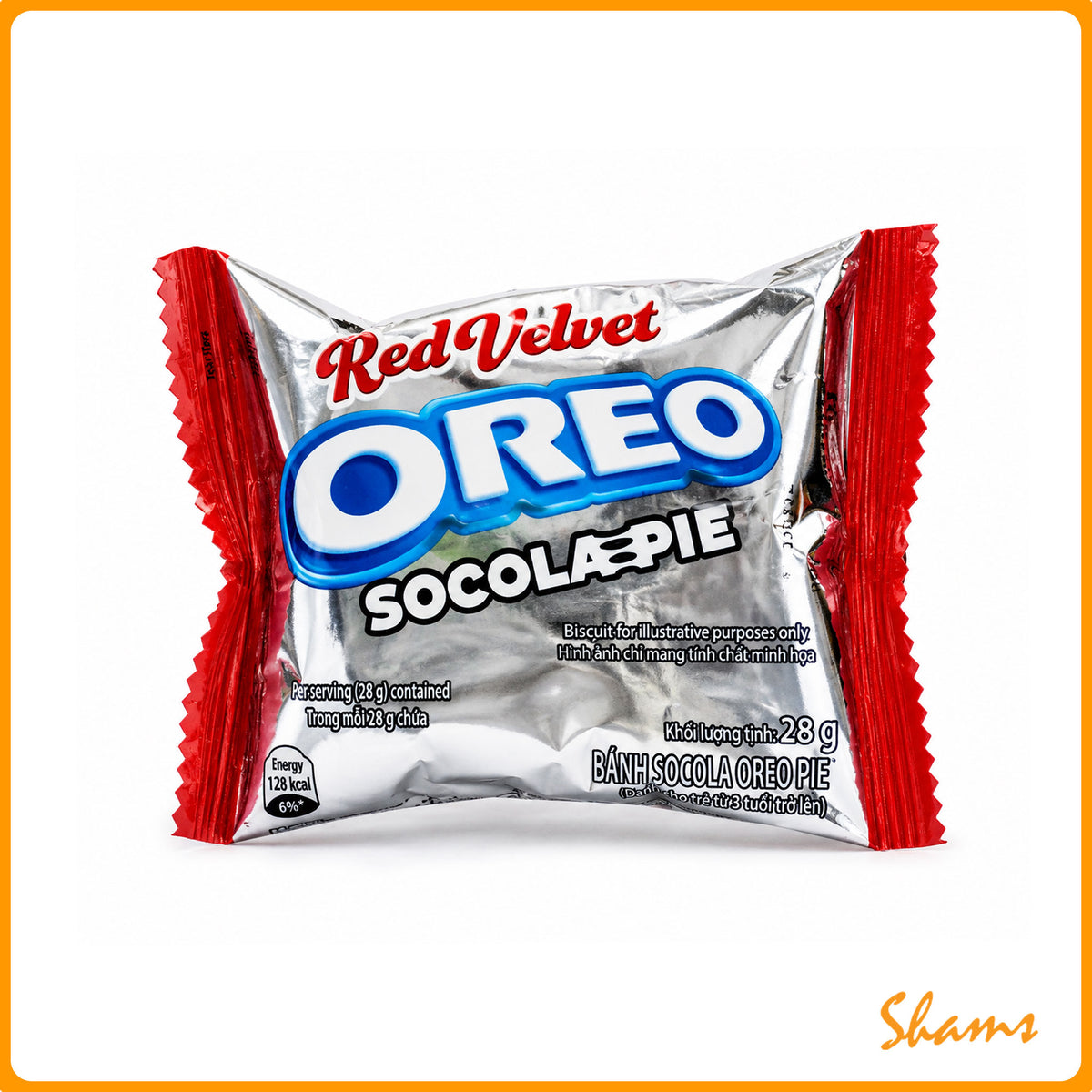 Oreo Socola Pie Red Velvet 28g