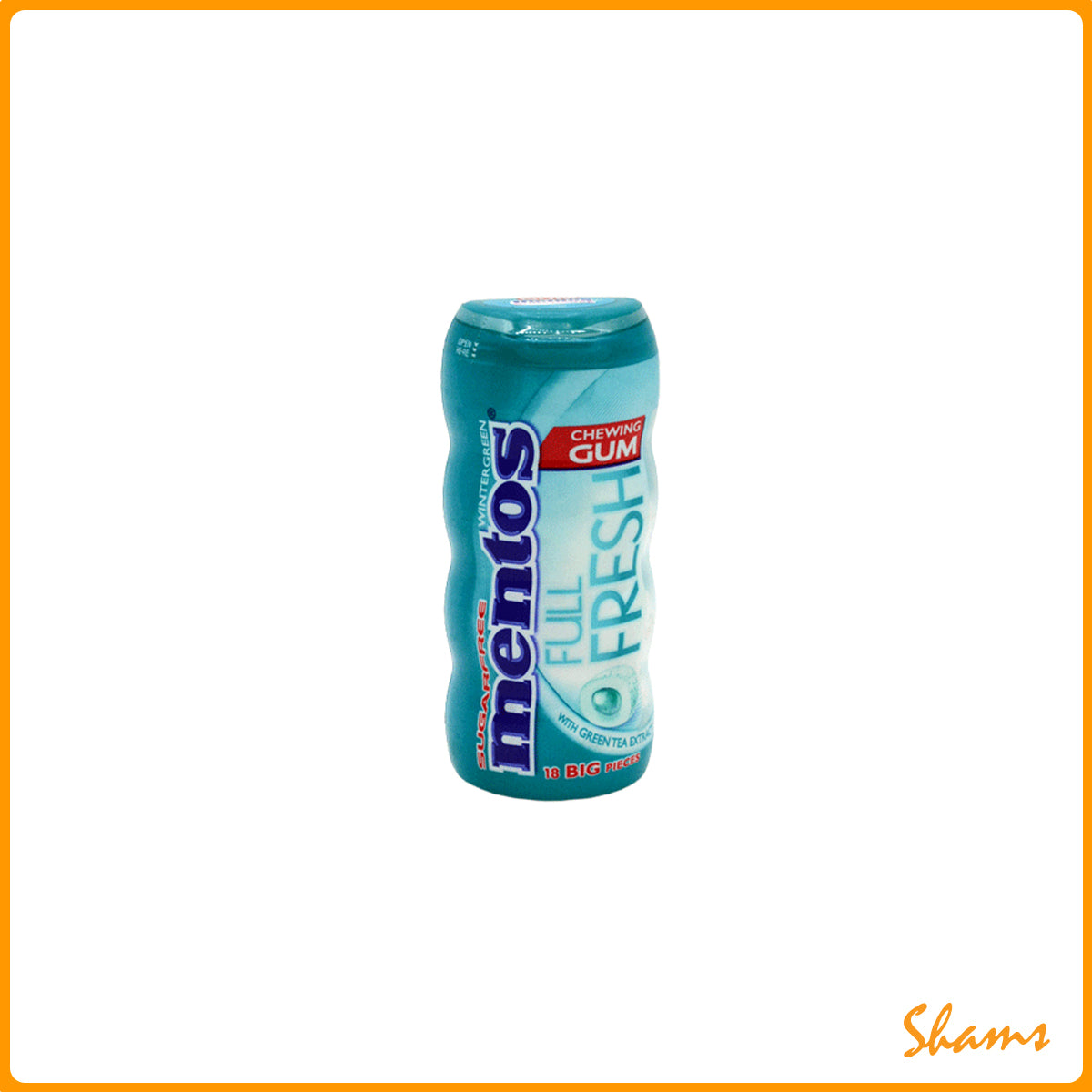 Mentos Full Fresh Wintergreen Chewing Gum 31.5g