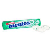 Mentos Pure Fresh Spearmint Gum Roll 9 pcs