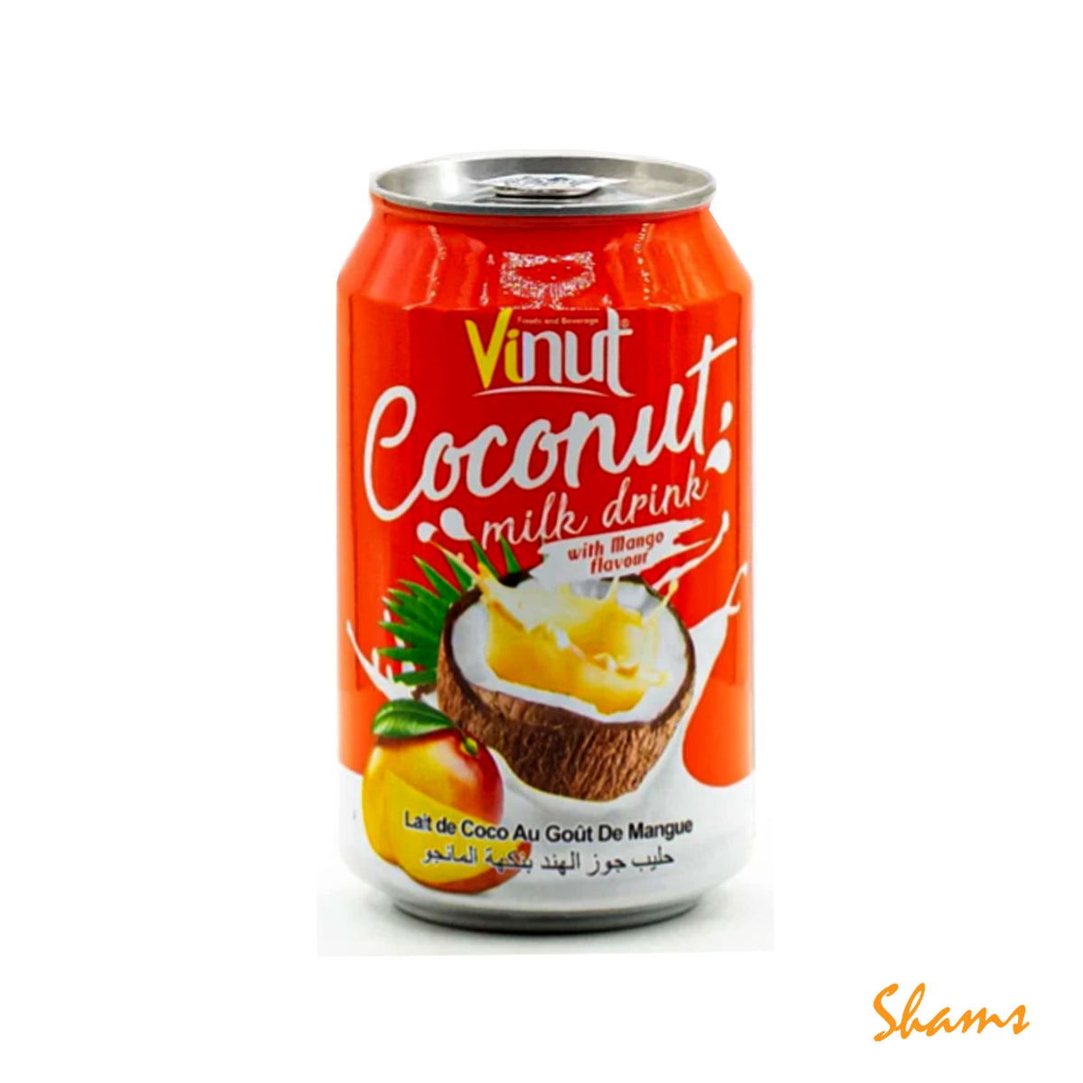Vinut Coconut Milk Drink Mango 330ml