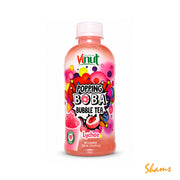 Vinut Popping Boba Bubble Tea Lychee 320ml