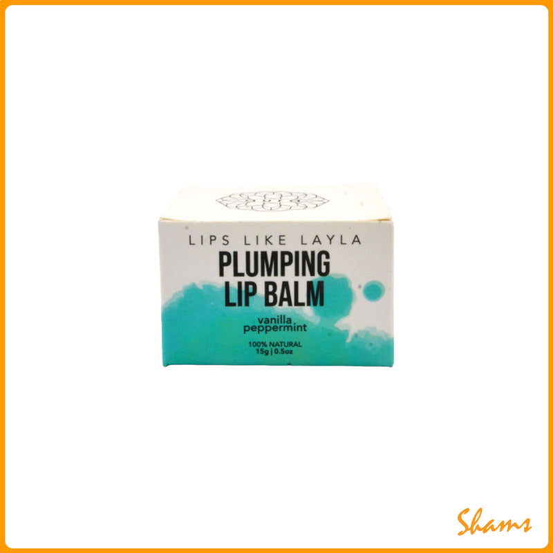 Aura Lips Like Layla Plumping Lip Balm Vanilla & Peppermint 15g