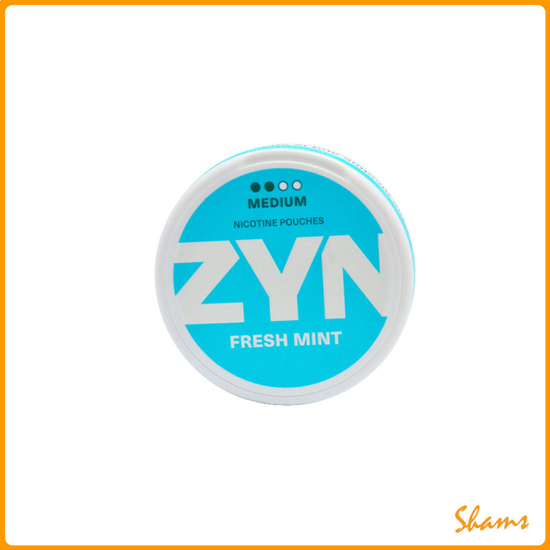 ZYN Fresh Mint Medium Nicotine Pouches
