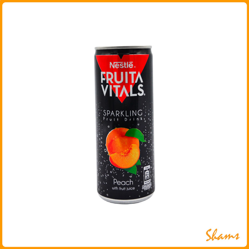 Nestle Fruita Vitals Sparkling Peach Juice 250ml