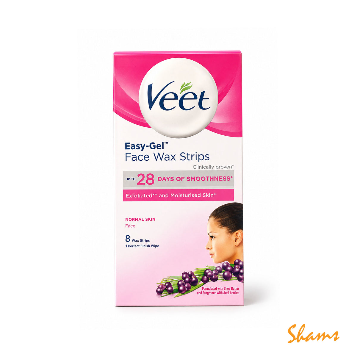 Veet Easy Gel Wax Strips Normal Skin