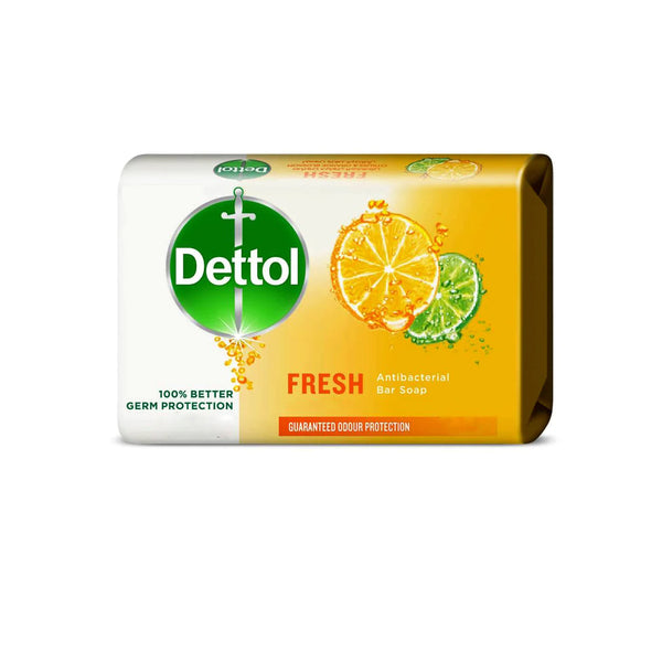 Dettol Fresh Antibacterial Bar Soap 130g