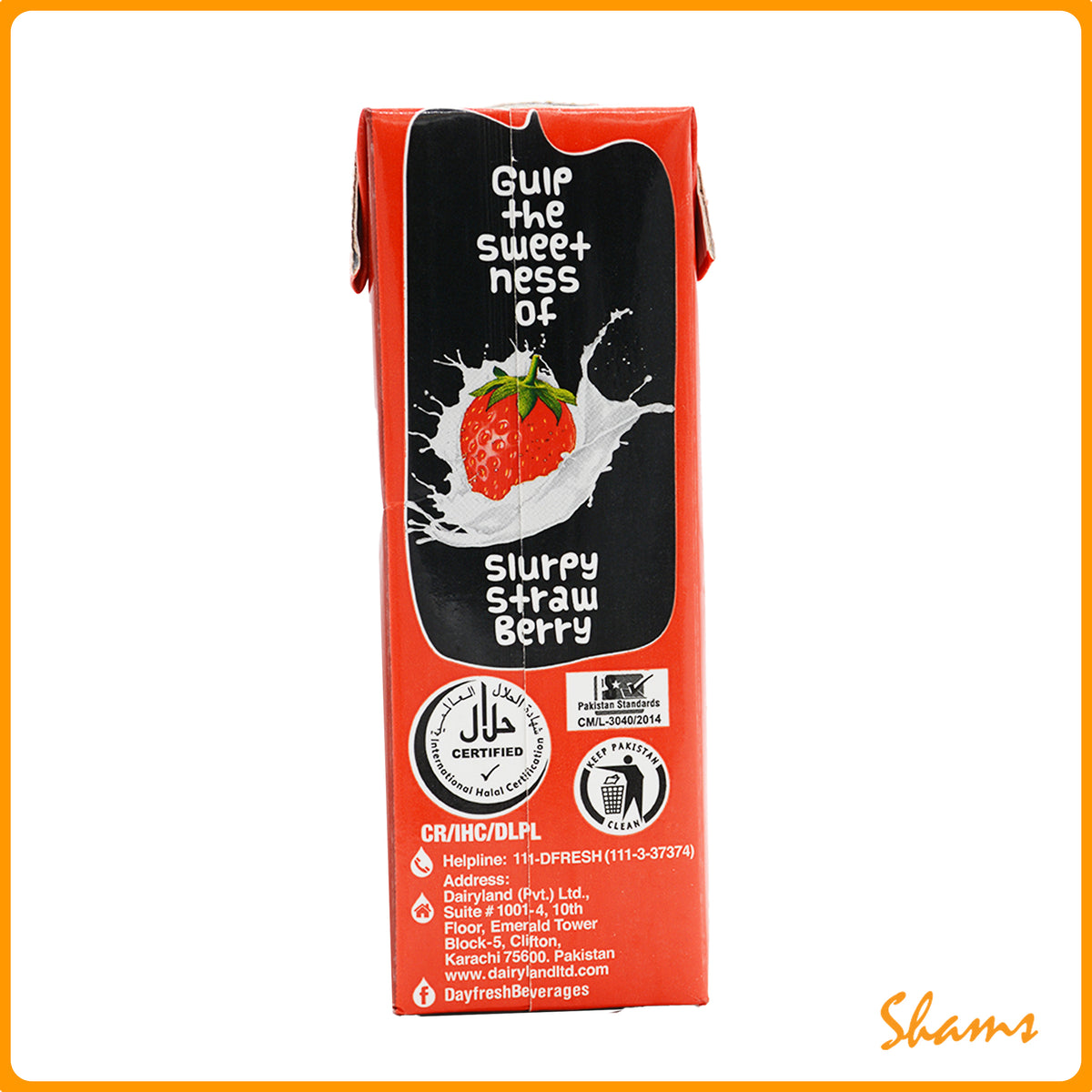 Day Fresh Strawberry Flavored Milk 225ml