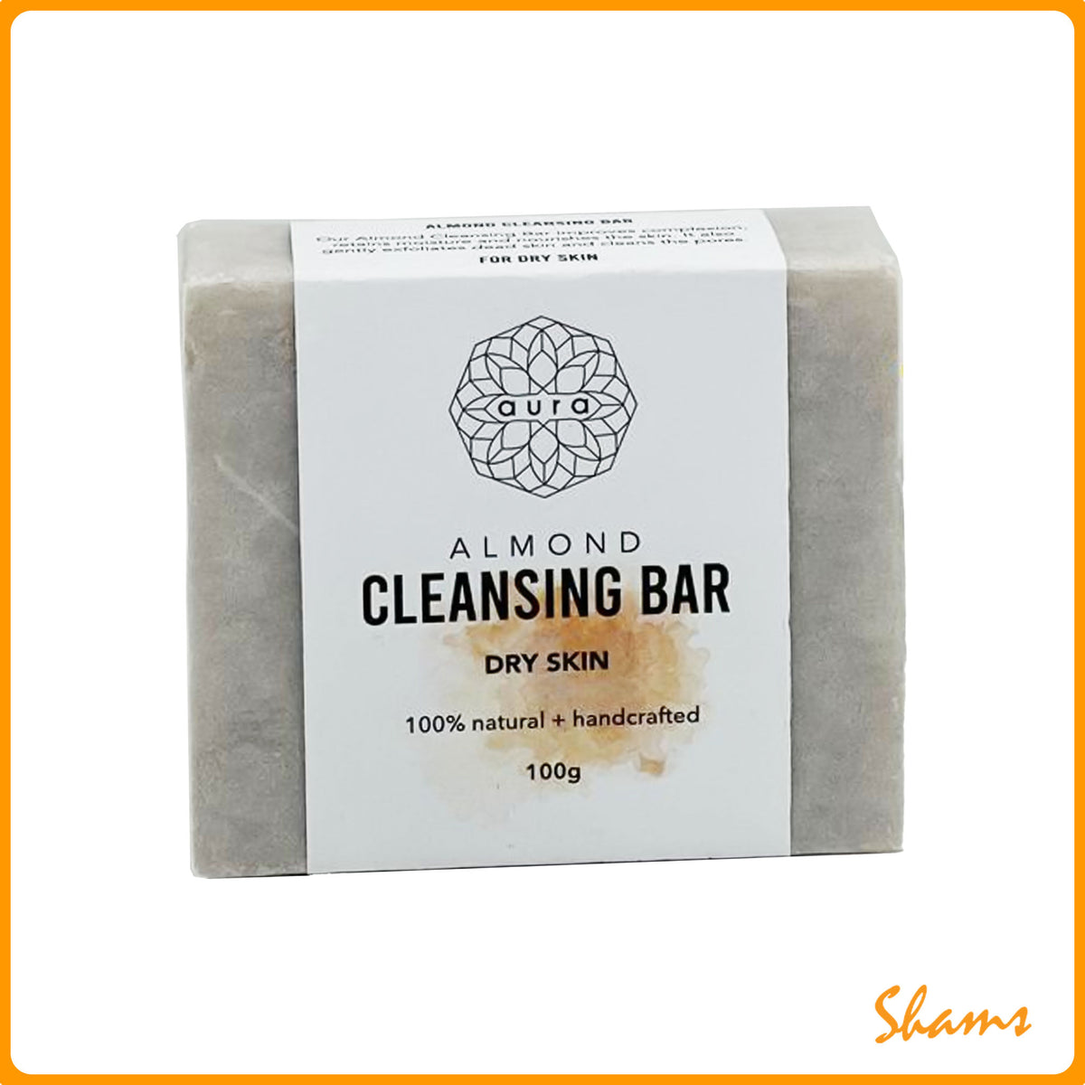 Aura Almond Scrub Soap 95g