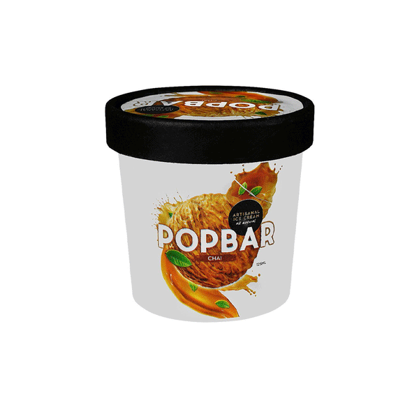 Pop bar Chai Ice Cream Cup 125ml