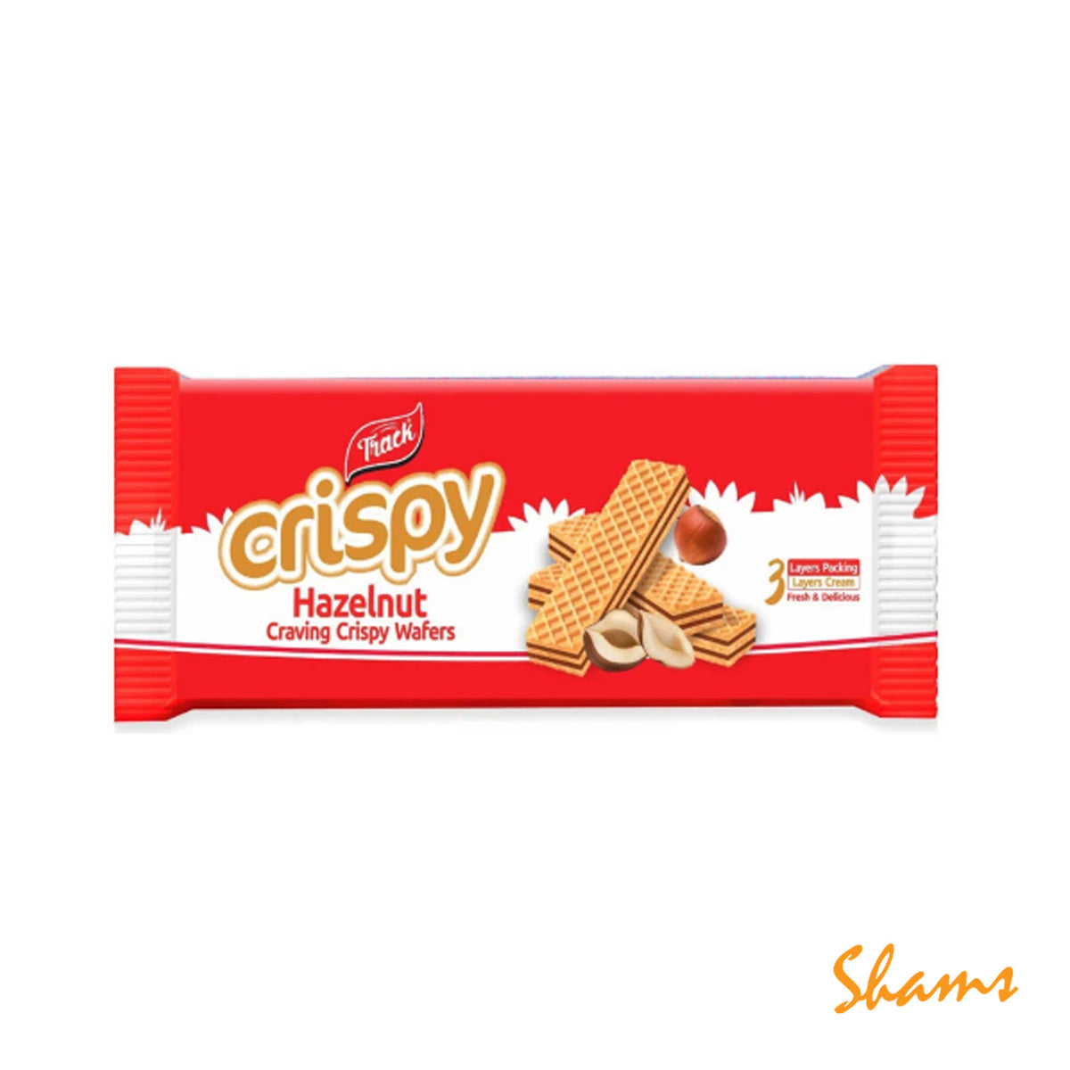 Track Crispy Hazelnut Craving Crispy Wafers 150g
