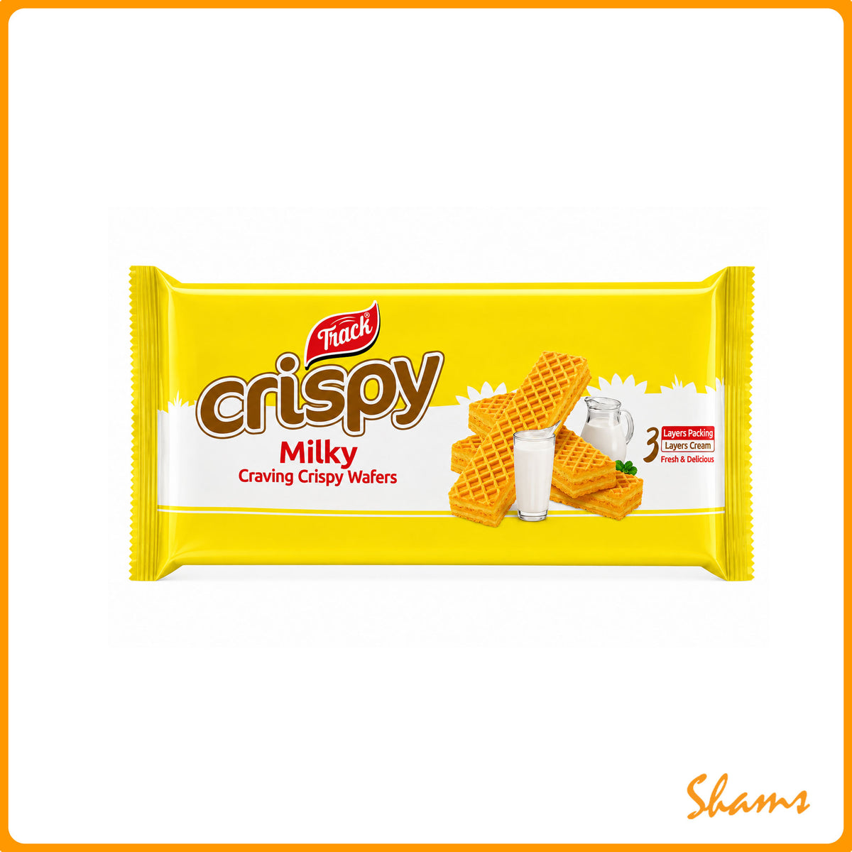 Track Crispy Milky Craving Crispy Wafers 150g