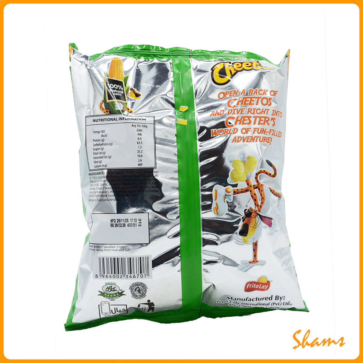 Cheetos Bites Vegetable 31g