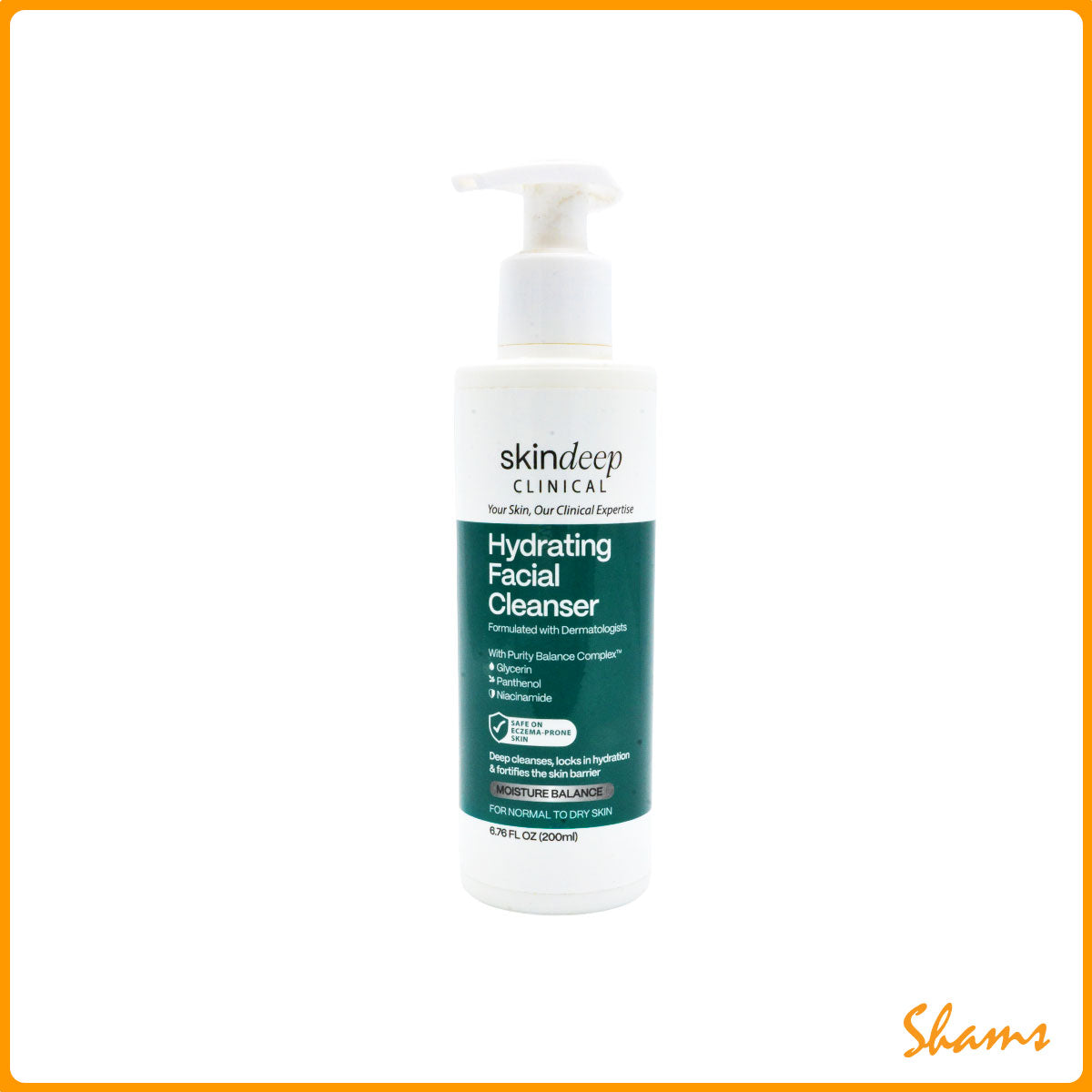 Skindeep Hydrating Facial Cleanser 200ml