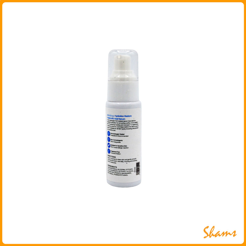 Skindeep Hydration Restore Hyaluronic Acid Serum 50ml