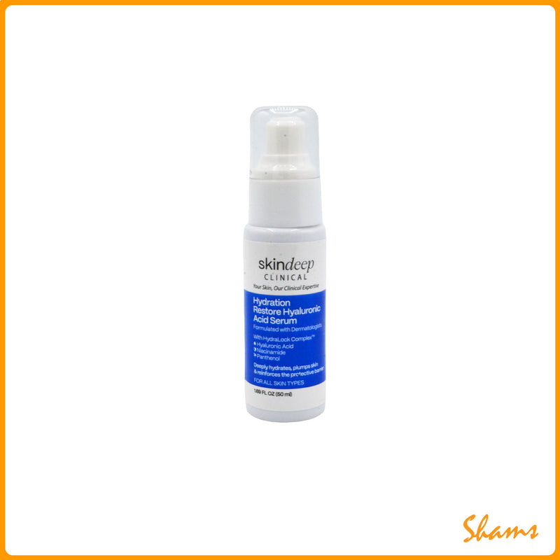 Skindeep Hydration Restore Hyaluronic Acid Serum 50ml