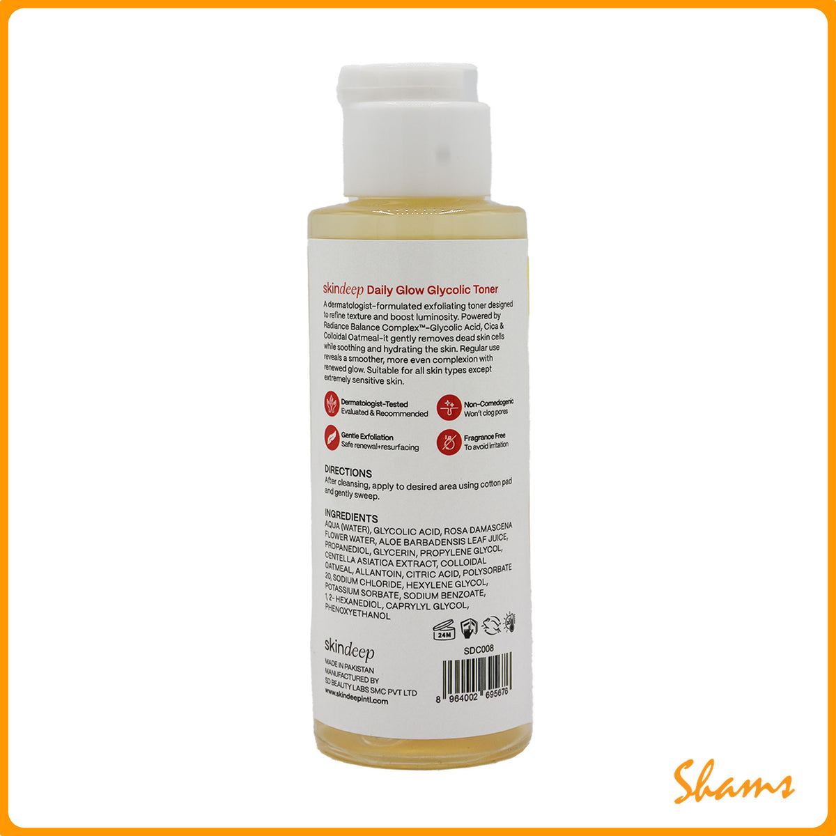 Skindeep Clinical Daily Glow Glycolic Toner 100ml