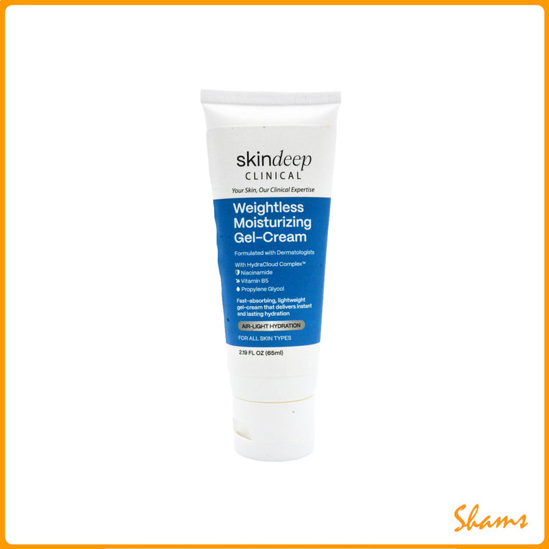 Skindeep Clinical Weightless Moisturizing Gel-Cream 65ml