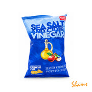 Kitchen Cuisine Sea Salt & Cidar Vinegar Hand Cooked Potato Chips 85g