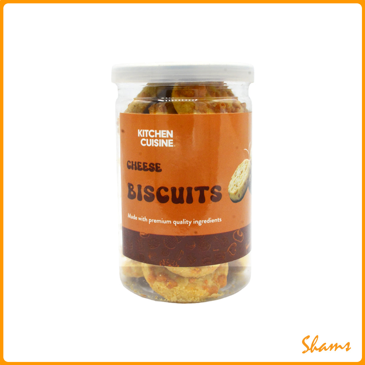 Kitchen Cuisine Cheese Biscuits Jar 180g