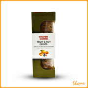 Kitchen Cuisine Fruit & Nut Crisps Apricot, Fig & Walnut Cracker 160g