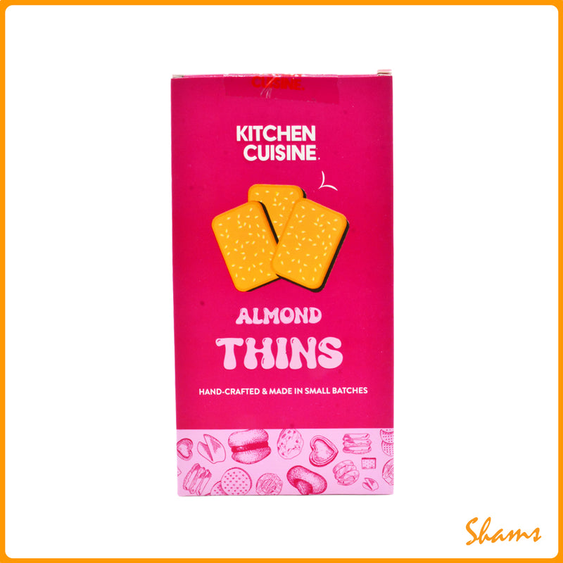 Kitchen Cuisine Almond Thins Box 110g