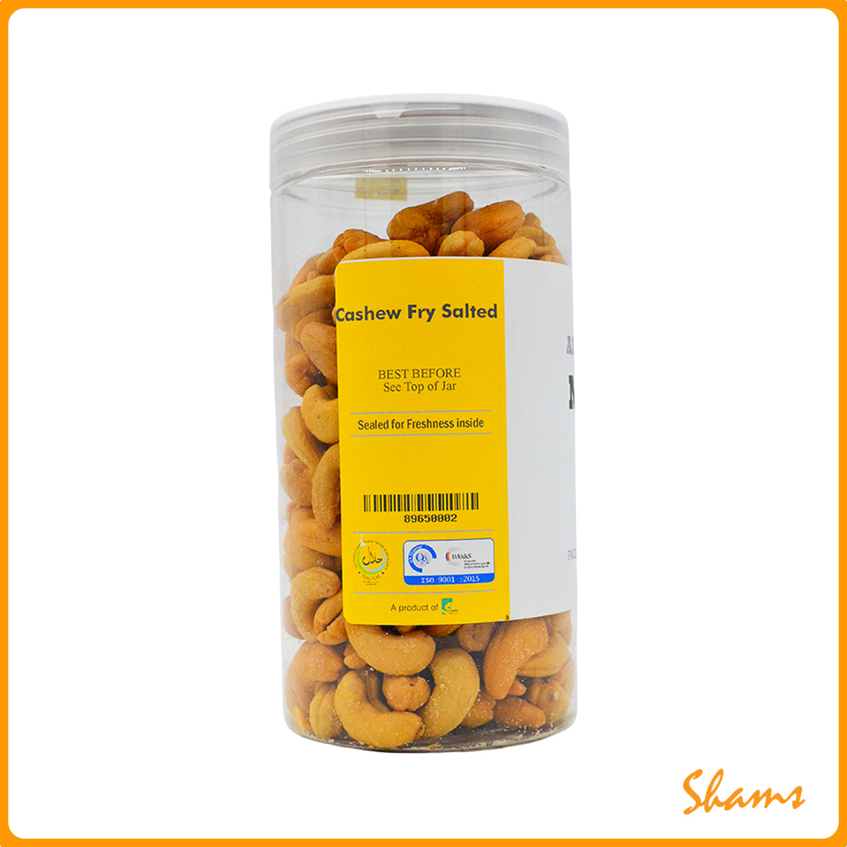 All About Nuts Cashew Fry Salted 375g