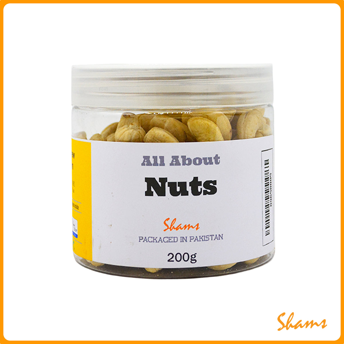 All About Nuts Cashew Plain 200g