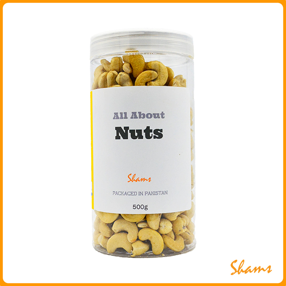 All About Nuts Cashew Plain 375g