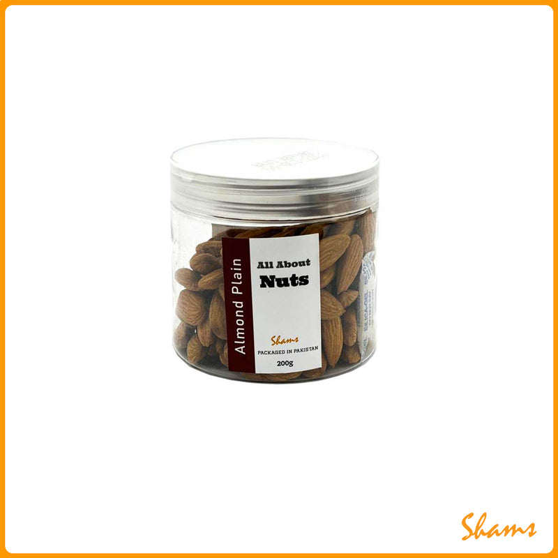 All About Nuts Almonds Plain 200g