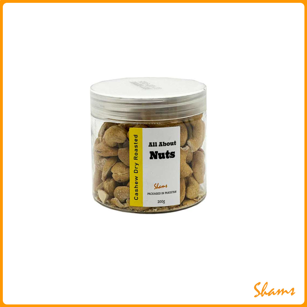 All About Nuts Cashew Dry Roasted 200g
